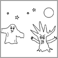 Halloween ghost