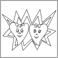valentine hearts